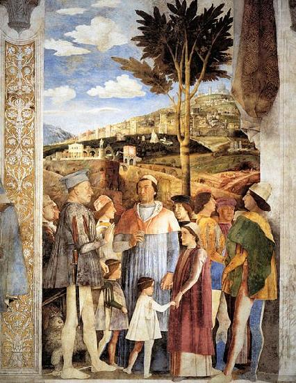 The Meeting, Andrea Mantegna